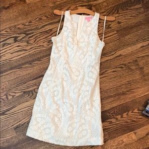 White lillly Pulitzer dress
